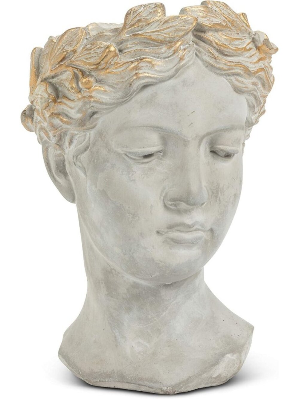Large Aphrodite Head Planter - Stylish Home Decor, Unique Planter for